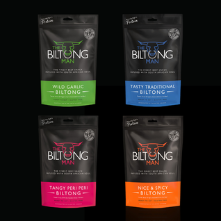 Biltong Discovery Pack – Fatty Selection (4 x 100g)