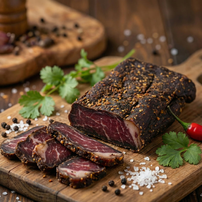 Fatty Slices of Peri Peri Biltong 