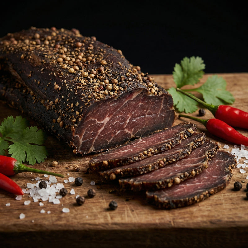 Slices of Peri Peri Biltong 