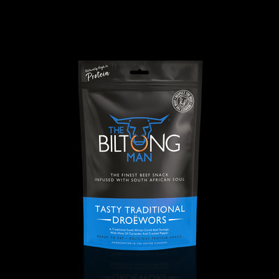 The Biltong Man Authentic Tasty Traditional Droewors 
